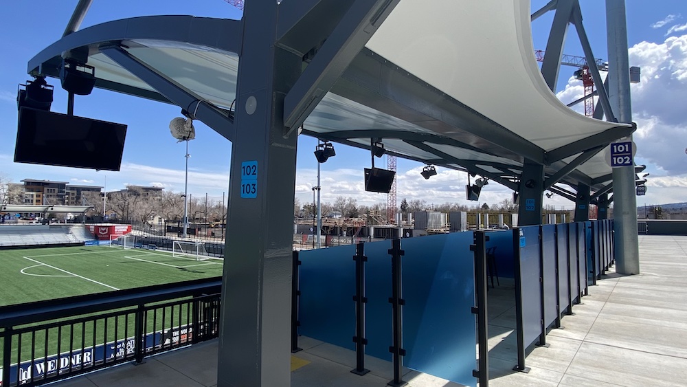 Weidner Field Cabana Suite 4