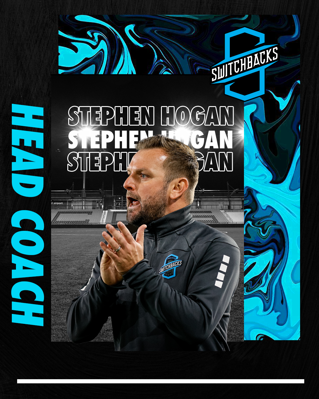 Switchbacks FC Announce Stephen Hogan as Head Coach featured image
