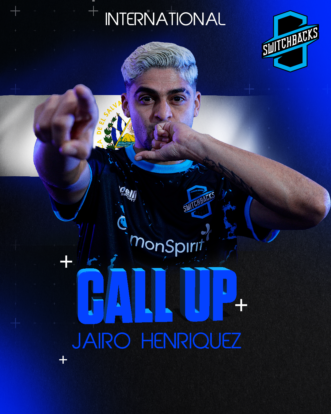 Switchbacks FC Player Jairo Henriquez Called Up For International Play featured image